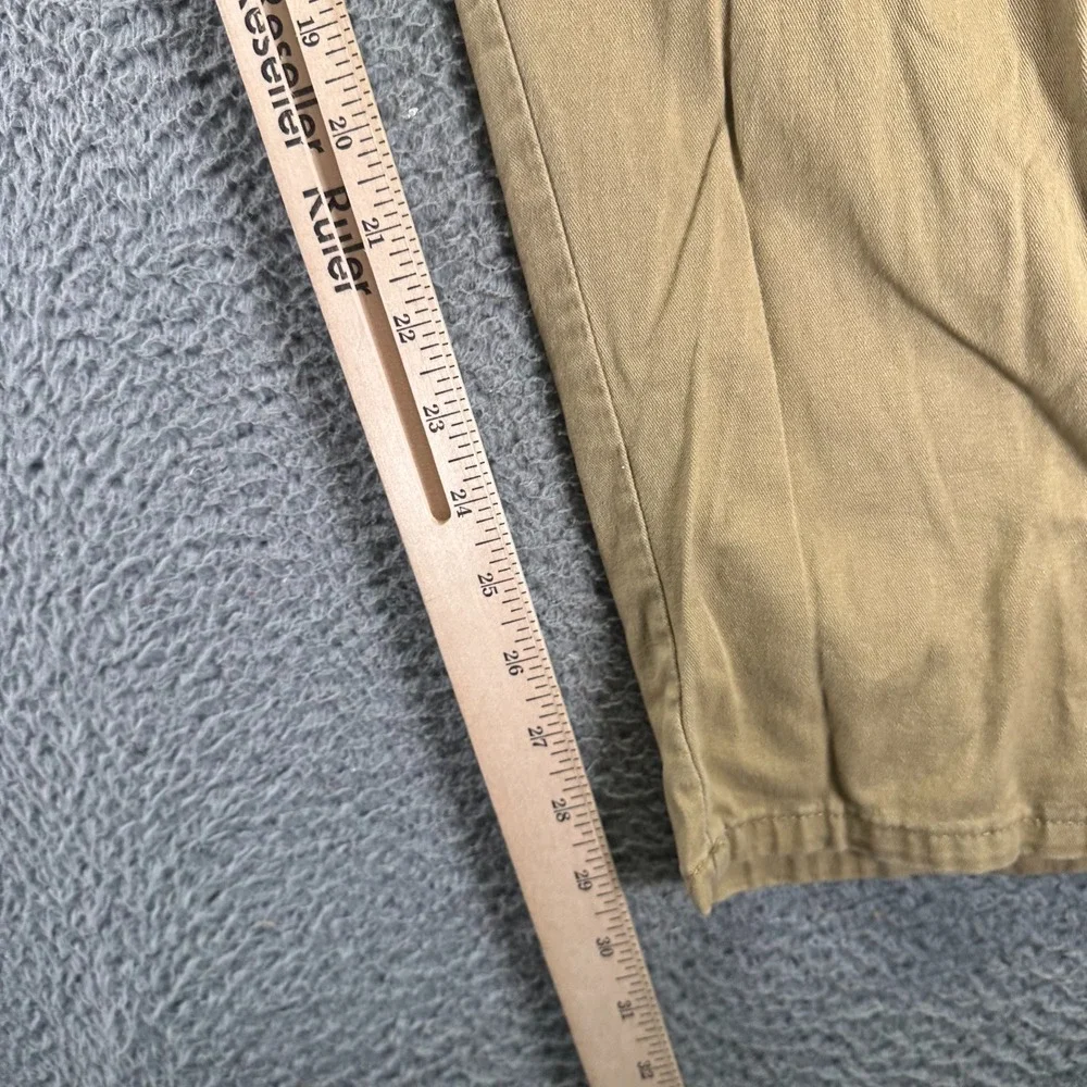 Wrangler Pant Mens 42x30 Brown Cotton Cargo Tapered Stretch‎ Workwear Utility